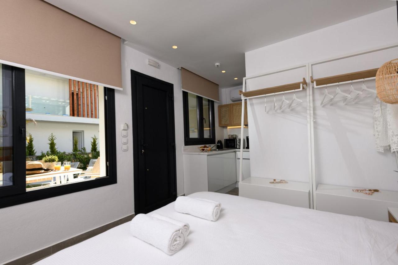 Nisea Beach Apartments Prínos Exterior foto